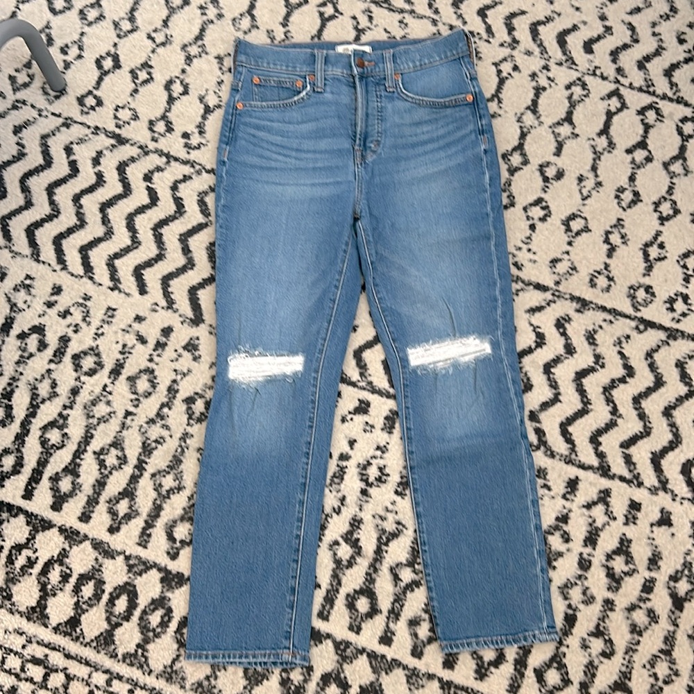 Madewell High Rise Perfect Vintage Straight Jeans